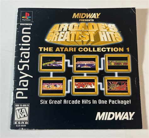 Arcade S Greatest Hits Midway Collection Sony Palystation Ps