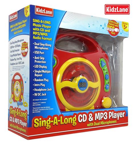 T Idea Kids Portable Sing Along Cd Mp3 And Usb Player • The Naptime