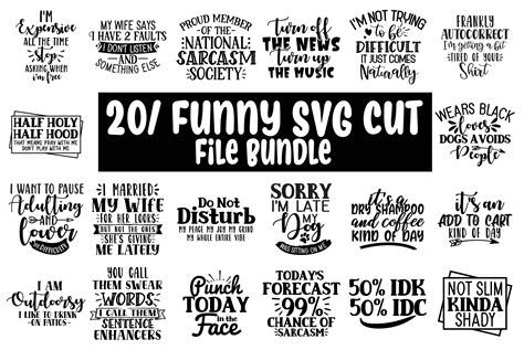 Funny Quotes Svg Bundle For Cricut Svg Designs Bundle Svg Design Bundle Svg Funny Svg Sarcastic