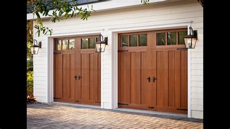 Most Realistic Faux Fake Wood Garage Doors On The Market 630 271 9343 Youtube