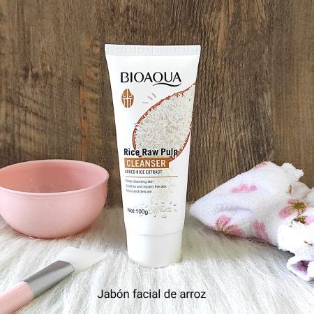 Jab N Facial Con Extracto De Arroz X G Bioaqua