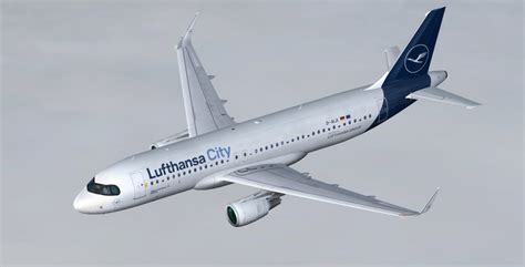 Fs Fsx Lufthansa City Airlines Airbus A Fictonal A Neo