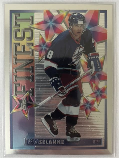 Topps Finest Teemu Selanne Mystery Finest Mcp