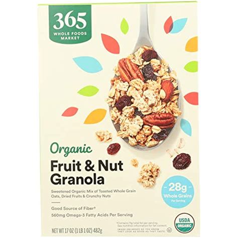 365 By Whole Foods Market Granola Fruit And Nut Organic 17 Ounce