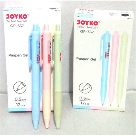 Jual Joyko Pulpen Gel Pen Gp Paspen Gel Hitam Pcs Kota