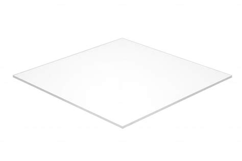 X 1 4 White Plexiglass Sheet Translucent 55 2447 FREE CUT TO