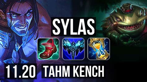 Sylas Vs Tahm Kench Top Defeat Rank 3 Sylas Dominating Rank 15