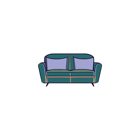 Nice Sofa Vector 24846046 Vector Art at Vecteezy