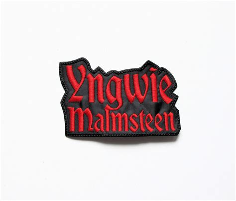 Naszywka Haftowana Yngwie Malmsteen Logo Razorray