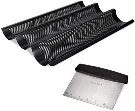 Navaris Plaque De Cuisson Pour Baguette Fran Aise Moule Pain