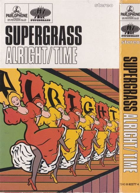 Supergrass - Alright / Time (1995, Cassette) | Discogs