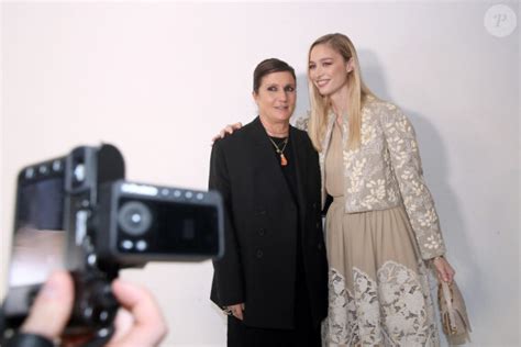 Photo Maria Grazia Chiuri et Béatrice Borromeo Casiraghi posent