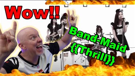 Band Maid Thrill Reaction Youtube