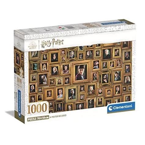 CLEMENTONI HARRY POTTER IMPOSSIBLE POTTER 1000 PIÃCES PUZZLE DIVERT