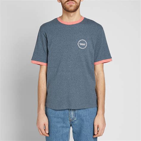 Calvin Klein 205W39NYC Circle Logo Classic Tee Slate Melange | END.