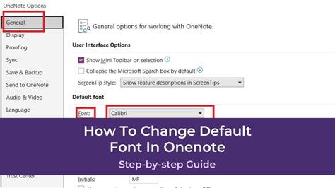 How To Change Default Font In OneNote Quick Guide PresentationSkills Me