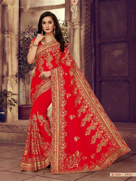 Party Wear Saree Indian Wedding Dresses Images 2022