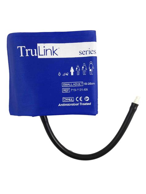 NIBP Cuff TruLink Small Adult Reusable Nylon 1 Each Spacelabs