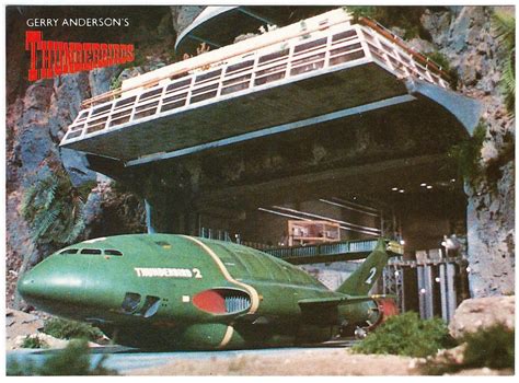 Gerry Anderson S Thunderbirds Two Ship Postcard Engale Itc Tv 1988 Other