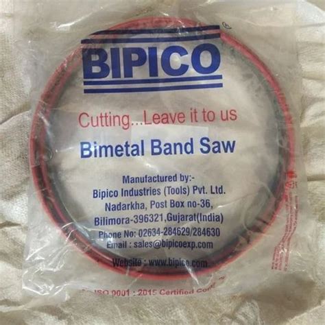 Inch Mm Mm Mm Bipico Bimetal Band Saw Stainless Steel At