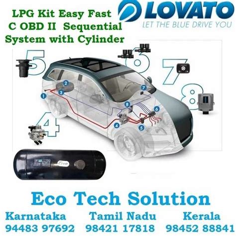 LPG Kit LPG Car Gas Conversion Kits LPG KIT Sequential Lovato EXR