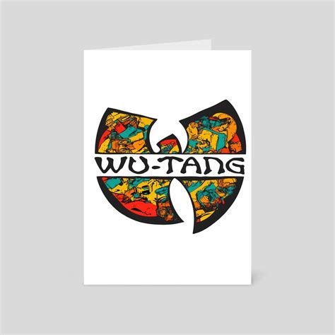 Wu Tang Clan Symbol Art 196, a card pack by Furcron Louka - INPRNT