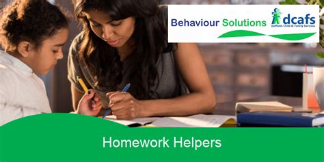 Homework Helpers Behaviour Solutions DCAFS