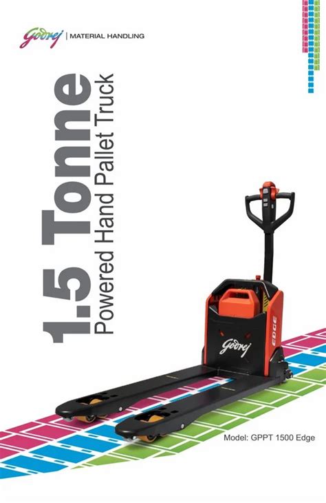 Godrej Tonne Powered Hand Pallet Truck At Rs Piece Godrej