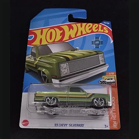 Hot Wheels Chevy Silverado Shopee Brasil