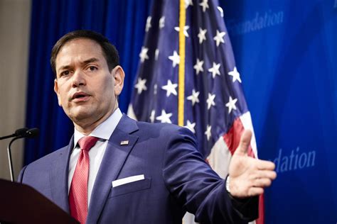 Secretary Of State Rubio Delivers Remarks To State Department Employees