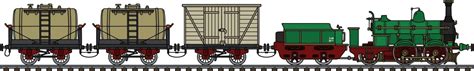 A Vintage Steam Freight Train Recreated In Paper Form Vector Vehicle