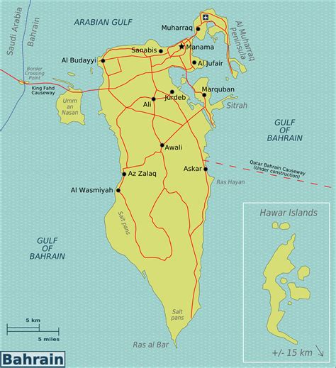 Nsa Bahrain Base Map