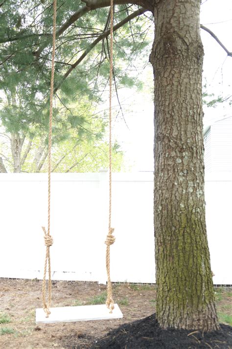 fashion diy tree swing seeking lavendar lane