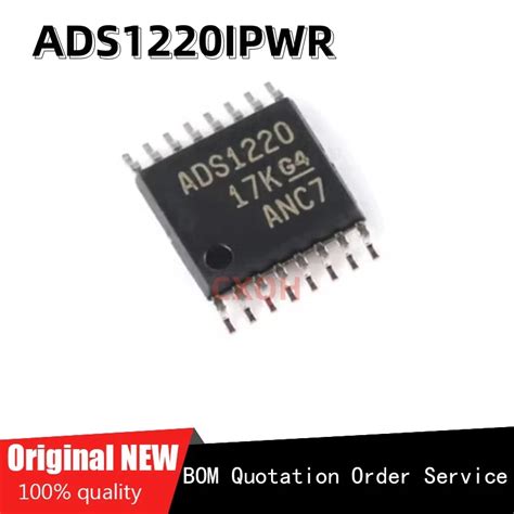 1pcs Lot ADS1220IPWR ADS1220 TSSOP 16 100 New Chipset IC Original