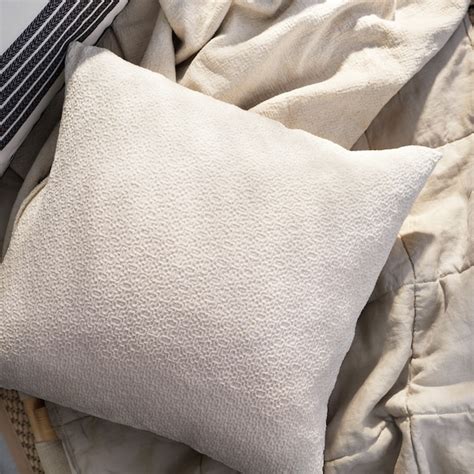 HEDSÄV cushion cover, off-white, 20x20" - IKEA