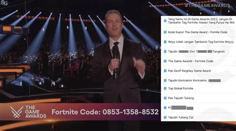 Fortnite Code 2023 The Game Awards | Know Your Meme