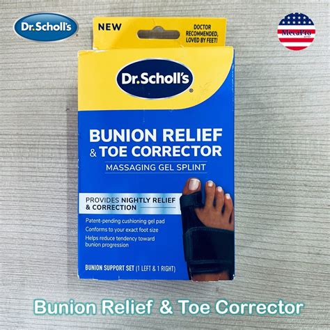 Dr Scholl s Bunion Relief Toe Corrector อปกรณดดนวเทา ดด