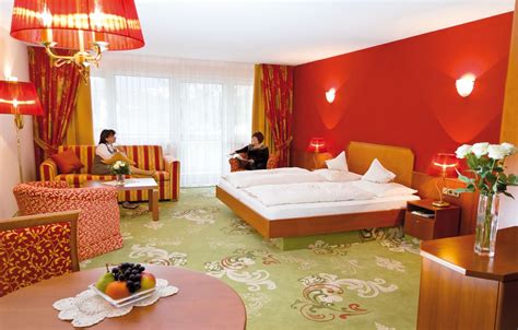 Komfortables Doppelzimmer De Luxe Wellnesshotel Sanct Bernhard