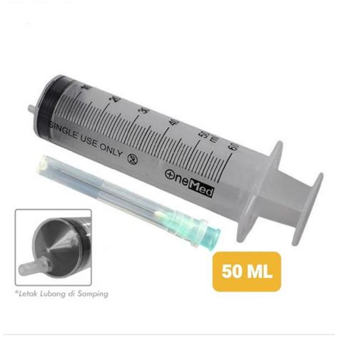 Jual Spuit Syringe Suntikan Jarum 50 Ml 50 Cc Isi Ulang