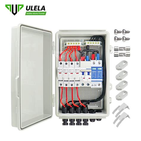 Ulela DC Solar Combiner Box Manufacturers Solar PV DC Combiner Box ...