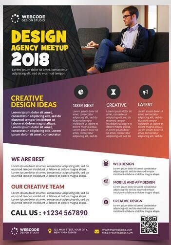 Agency Meetup Flyer Psd Template Free Download