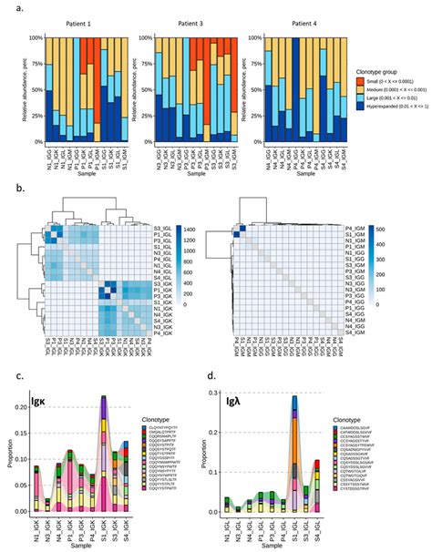 V D J Sequencing And Analysis B Cells Were Purified From N Sn N