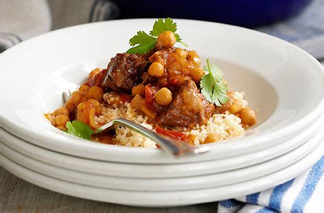 Lamb tagine with chickpeas recipe | LEBANESE RECIPES