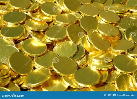 Pile Of Gold Coins Stock Photography - Image: 13311432