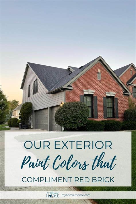 Paint Colors That Compliment Red Brick Paint Colors