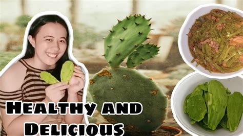 How To Cook Nopales Malpal Cactus Recipe Ellaveyou Youtube