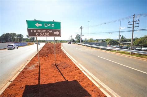 Liberadas alças de acesso do Viaduto do Sudoeste para o Parque da