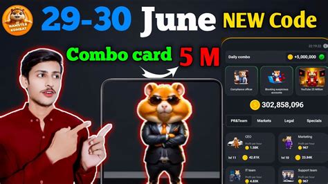 June Hamster Kombat Daily Combo Cards Daily Combo Hamster Kombat