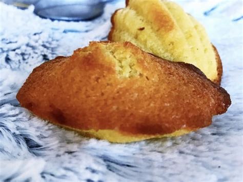 Madeleines à la bergamote et au lait de noisettes recette Madeleines