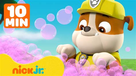 PAW Patrol Bubbelavonturen Met Rubble 10 Minuten Nick Jr